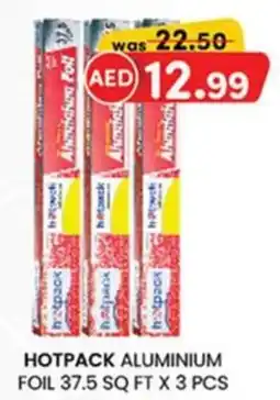 KM Trading Hotpack aluminium foil offer
