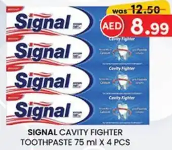 KM Trading Signal cavity fighter toothpaste offer