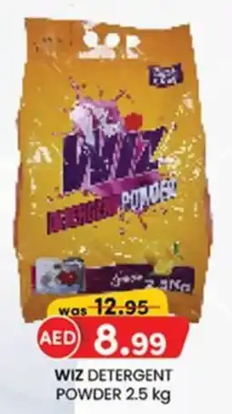 KM Trading Wiz detergent powder offer