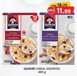 KM Trading Quaker cereal assorted offer