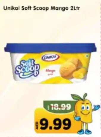 Al Madina Hypermarket Unikai Soft Scoop Mango offer