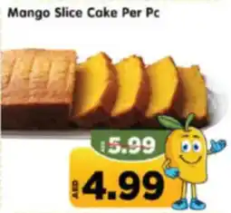 Al Madina Hypermarket Mango Slice Cake offer