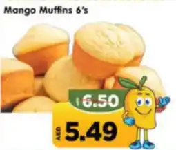 Al Madina Hypermarket Mango Muffins 6's offer