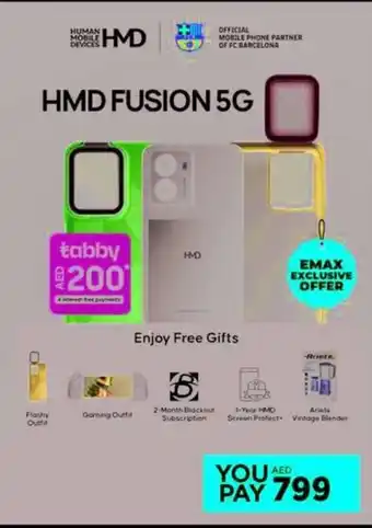 Emax HMD Fusion 5G offer