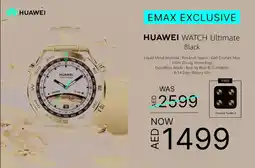 Emax Huawei Watch Ultimate offer
