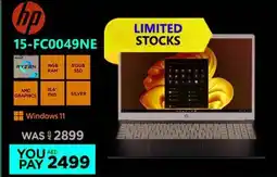 Emax Hp 15-FC0049NE offer