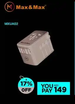 Emax Max & Max Universal Travel Adapter offer