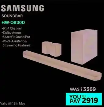 Emax Samsung Soundbar offer