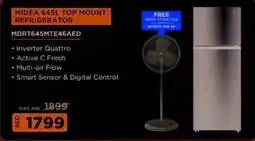 Emax Midea Top Mount Refrigerator offer