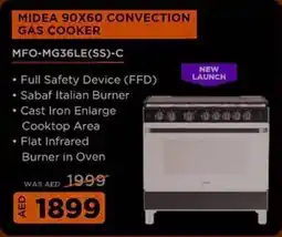 Emax Midea Convection Gas Cooker offer