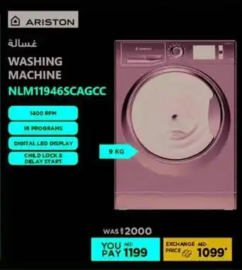 Emax Ariston Washing Machine offer