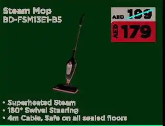 Emax Black + Decker Steam Mop BD-FSM13EI-B5 offer