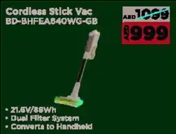 Emax Black + Decker Cordless Stick Vac offer