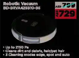 Emax Black + Decker Robotic Vacuum offer