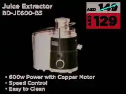 Emax Black + Decker Juice Extractor offer