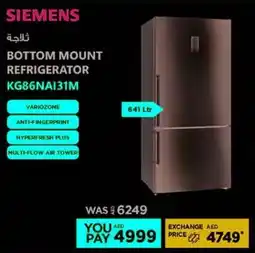 Emax Siemens Bottom Mount Refrigerator offer