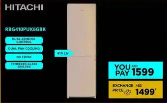 Emax Hitachi Bottom Mount Refrigerator offer