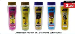 M Citymart La'Fresh Egg Protein 2-in-1 Shampoo & Conditioner offer