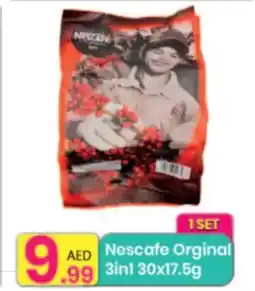 Everyday Center Nescafe Orginal 3-in-1 offer