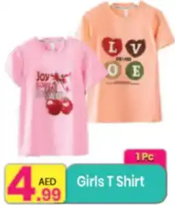 Everyday Center Girls T Shirt offer