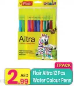Everyday Center Flair altra 12 pcs water colour pens offer