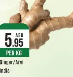 West Zone Supermarket Ginger/Arvi offer