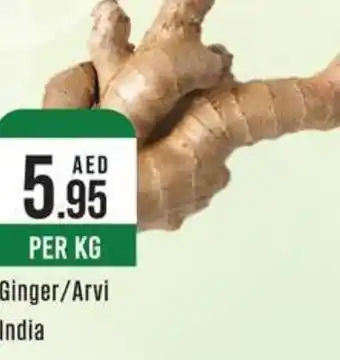 West Zone Supermarket Ginger/Arvi offer