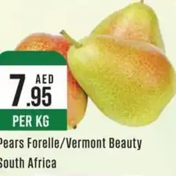West Zone Supermarket Pears Forelle/Vermont Beauty offer