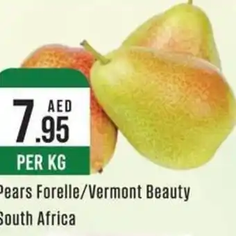 West Zone Supermarket Pears Forelle/Vermont Beauty offer