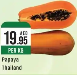 West Zone Supermarket Papaya offer
