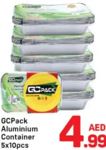 Day To Day GCPack Aluminium Container offer