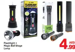 Day To Day Flashlight + magic ball stage lamp offer