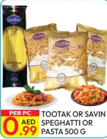 Dream Land Center Tootak or savin speghatti or pasta offer