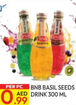 Dream Land Center Bnb basil seeds drink offer