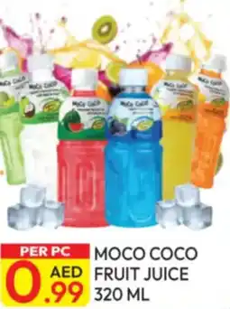Dream Land Center Moco coco fruit juice offer