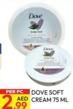 Dream Land Center Dove soft cream offer