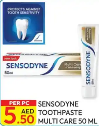 Dream Land Center Sensodyne toothpaste multi care offer