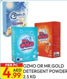 Dream Land Center Ozmo or mr.gold detergent powder offer