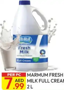 Dream Land Center Marmum fresh milk full cream offer
