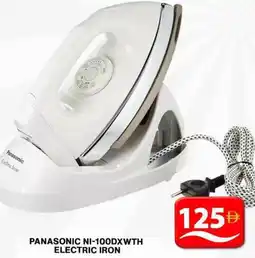 Grand Hyper Market Panasonic electric iron PANASONIC NI-100DXWTH offer