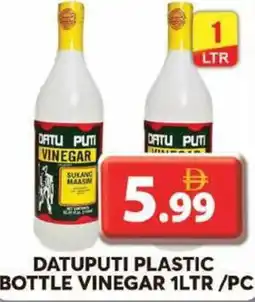 Grand Hyper Market Datuputi plastic bottle vinegar offer