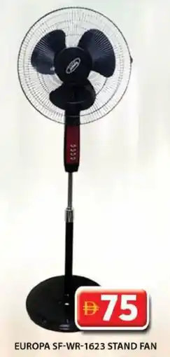 Grand Hyper Market Europa stand fan SF-WR-1623 offer