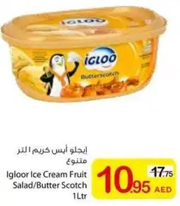 Ajman Market Igloor Ice Cream Fruit Salad/Butter Scotch offer