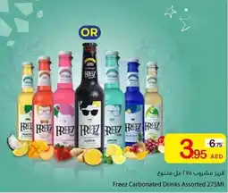 Ajman Market Freez Carbonated Drinks Assorted offer