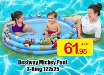 Ajman Market Bestway Mickey Pool 3-Ring offer