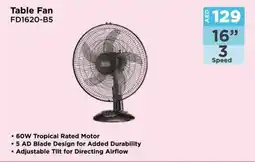Ajman Market Table Fan FD1620-B5 offer
