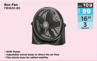 Ajman Market Box Fan FB1620-B5 offer