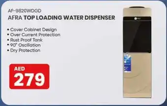 Ajman Market Afra top loading water dispenser AF-9820WDGD offer