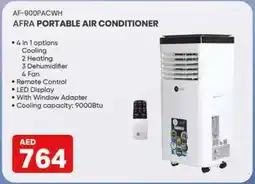 Ajman Market Afra portable air conditioner AF-900PACWH offer