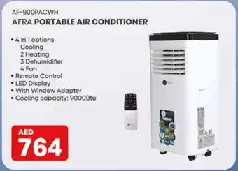 Ajman Market Afra portable air conditioner AF-900PACWH offer